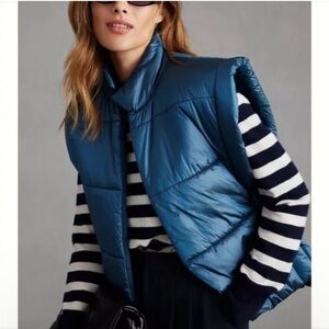 Anthropologie Pilcro Emerald Bow Vest
